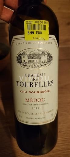 Bordéus Médoc Château S Tourelles 2017