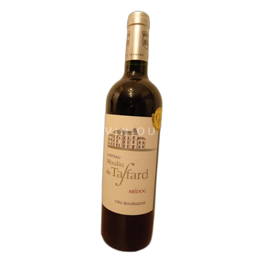 Vin Rouge sec Château Moulin de Taffard 2019 France Bordeaux Médoc AOC