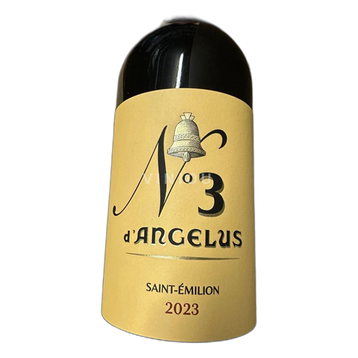 Bordeaux Saint-Émilion Grand Cru Château Angélus No 3 d'Angélus 2023