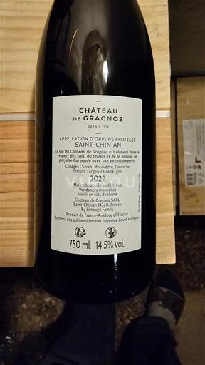Languedoc Saint-Chinian Château Gragnos 2021