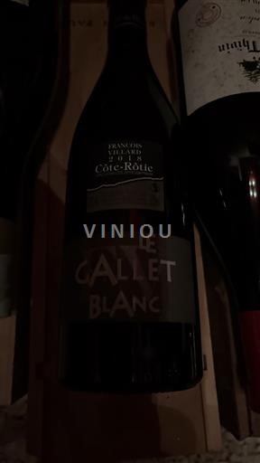Thung lũng Rhône Côte-rôtie Domaine François Villard Le Gallet Blanc Không niên vụ