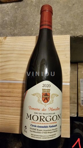 Beaujolais Morgon Domaine S Marcellins Assemblée Nationale 2020