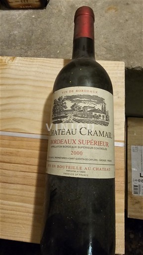 Bordeaux Bordeaux Supérieur Château Cramail 2000