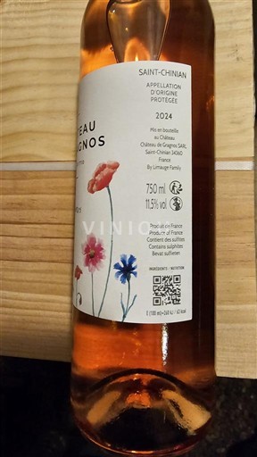 Languedoc Saint-Chinian Château Gragnos 2024