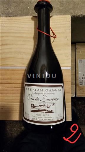 Rượu vang Rouge sec Vin de Laurence Mas de Daumas Gassac 2009 Pháp Languedoc Không được chỉ định AOC