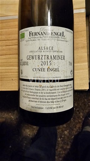 Alsacia Domaine Fernand Engel Engel 2015
