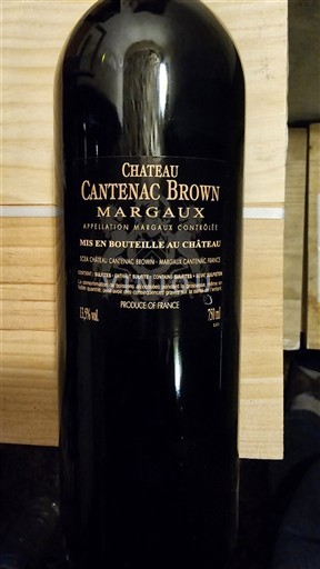 Bordeaux Margaux Grand Cru Château Cantenac Brown Niet-geïntegreerd