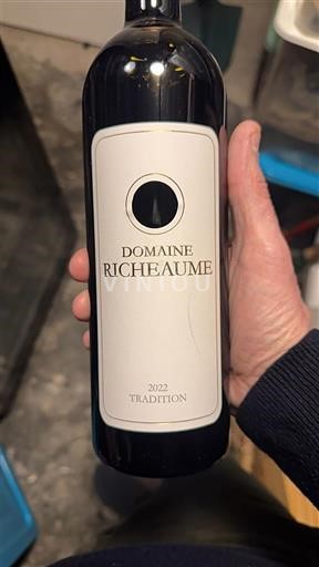 Provence, valea inferioară a Ronului, Corsica Medierraneană Domaine Richeaume Tradition 2022