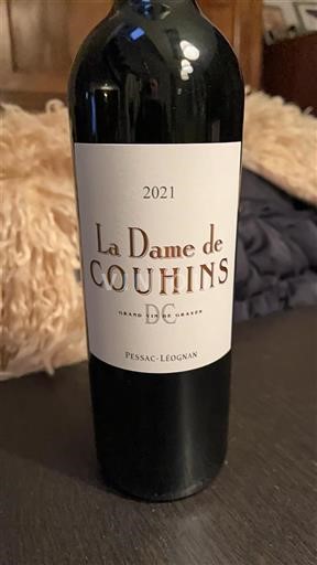 Bordeaux Pessac-Léognan La Dame de Couhins 2021