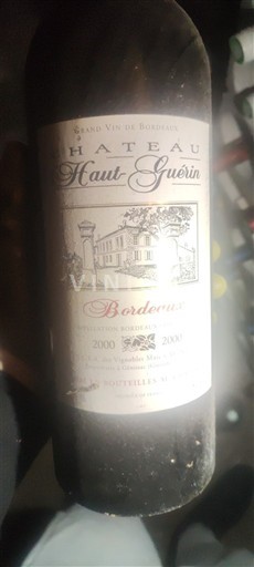 Bordeaux Château Haut-Guérin 2000