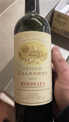 Bordéus Château Calebret 2014