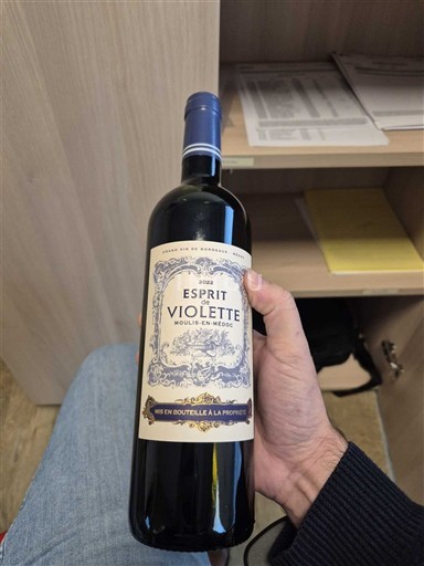 Bordeaux Moulis-en-Médoc Esprit Violette 2022