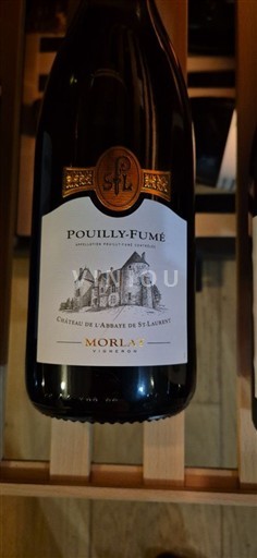 Loire-dalen Pouilly-fumé Château L'Abbaye de St-Laurent Morla Ikke årgangsbestemt