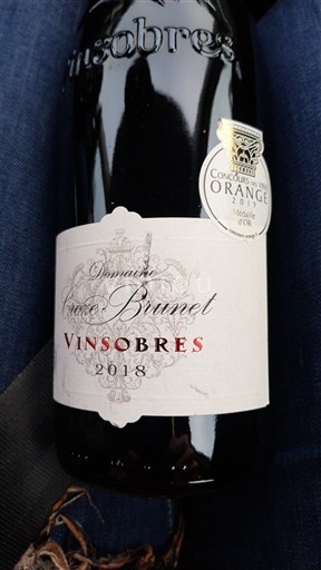 Vallée du Rhône Vinsobres Domaine Croix Brunet 2018