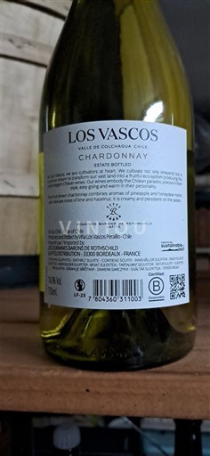 Rapel-dalen Colchagua Valley Los Vascos Chardonnay 2023