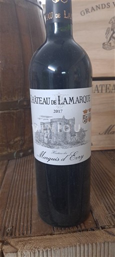 Bordeaux Haut-Médoc Château Lamarque Marquis d'Evry 2017