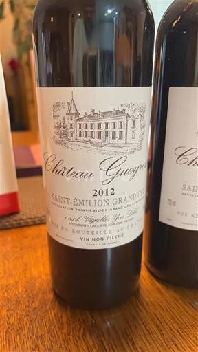 Bordeaux Saint-Émilion Grand Cru Grand Cru Château Gueyrosse 2012