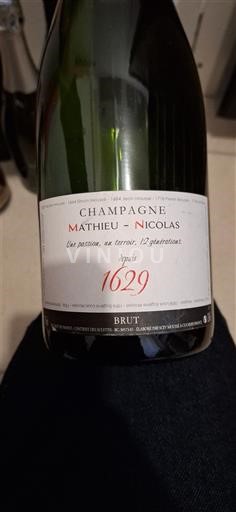 Champagne Mathieu-Nicolas Ikke årgangsbestemt
