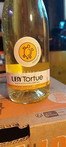 Jugozahod Côtes de Gascogne Domaine Uby Tortue Petit Manseng Moelleux Neleten.
