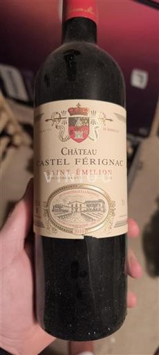 Burdeos Saint-Émilion Château Castel Férignac 2010