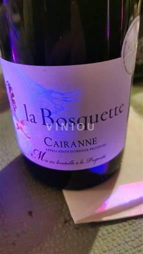 Valle del Ródano Cairanne La Bosquette Sin añada