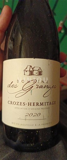 Rhône Valley Crozes-Hermitage Domaine S Granges 2020