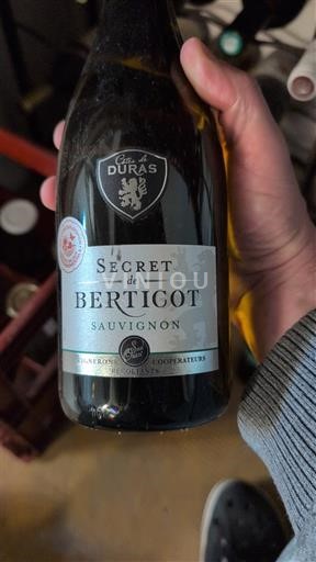 Southwest Côtes de Duras Cave de Duras Secret de Bertigot 2022
