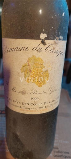 Jugozahod Côtes de Gascogne Domaine Tariquet Manseng - Premières Grives 1999