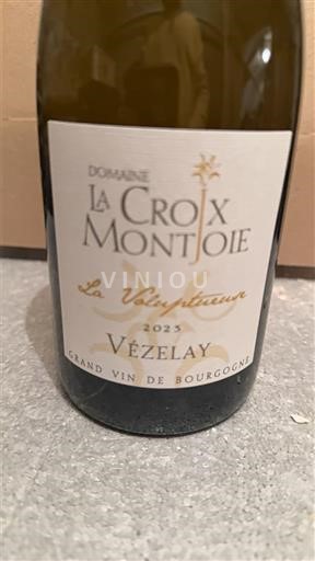 Bourgogne Bourgogne Vezelay Domaine La Croix Montjoie La Voluptueuse 2023