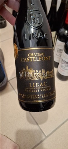 Rhône-dalen Lirac Château Castelfont Vieilles Vignes 2021
