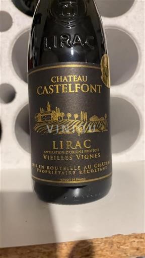 Vallée du Rhône Lirac Château Castelfont Vieilles Vignes 2021