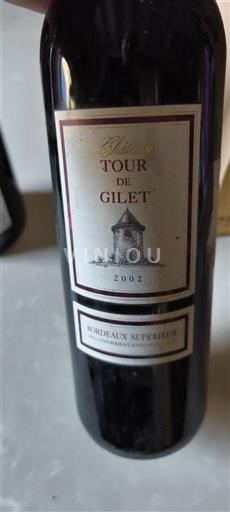 Bordeaux Bordeaux Supérieur Château Tour de Gilet 2002