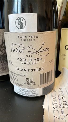 Tasmánie Coal River Giant Steps Fatal Shore 2020