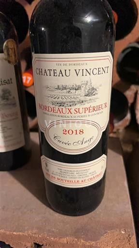 Bordoja Bordeaux Supérieur Château Vincent Ange 2018