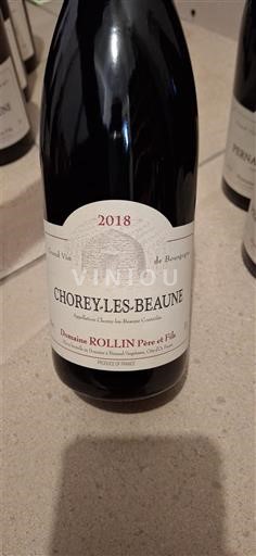 Borgoña Chorey-lès-Beaune Domaine Rollin Père et Fils 2018