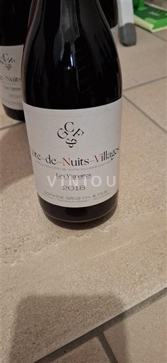 Burgundsko Côte de nuits villages Domaine Gachot-Monot Les Vignottes 2018