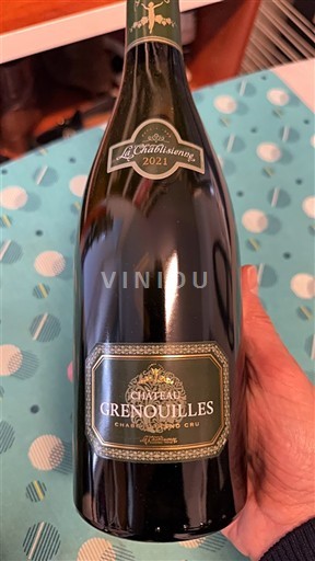 Burgundsko Chablis Grand Cru Château Grenouilles 2021
