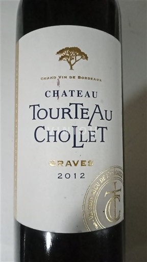 Bordeaux Graves Château Tourteau Chollet 2012