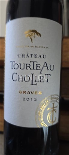 Bordeaux Graves Château Tourteau Chollet 2012