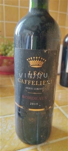 Bordeaux Léo de la Gaffelière Série Limite 2015