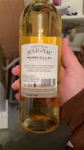 Zuidwest-Frankrijk Monbazillac Comtesse de Julignac Niet-geïntegreerd