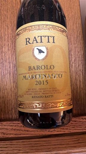 Piemonte Barolosta Renato Ratti MarcenascO 2015