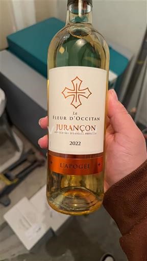 Sud-Ouest Jurançon La Fleur d'Occitan L'Apogée 2022