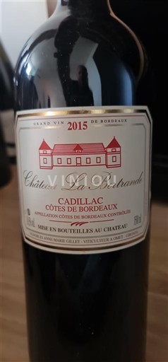 Bordeaux Côtes-de-Bordeaux Château La Bertrand 2015