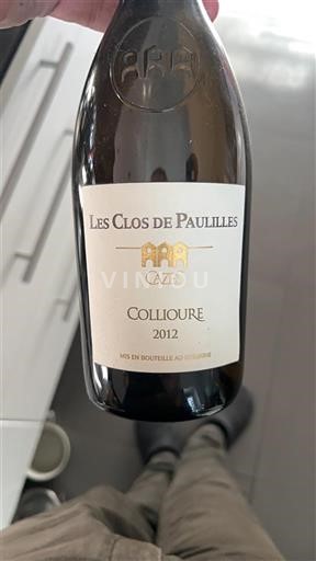 Roussillon Collioure Les Clos de Paulilles 2012
