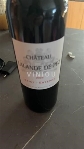 Burdeos Saint-Estèphe Château Lalande de Pez 2022