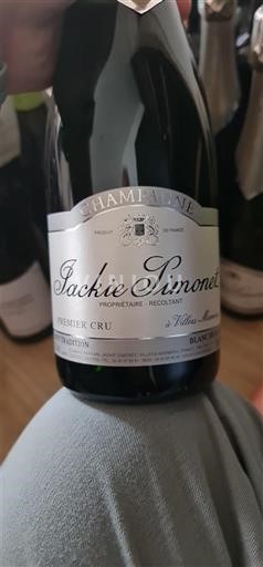 Šumivá vína Blanc brut Tradition Jackie Simoneau Non millésimé Francie Champagne Nespecifikováno AOC Premier Cru