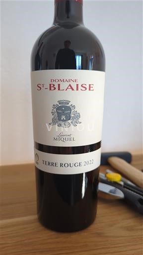Languedoc y Rosellón País de Oc Domaine St-Blaise Terre Rouge 2022