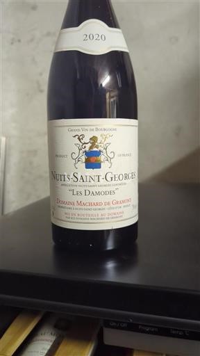 Bourgogne Nuits-Saint-Georges Domaine Machard de Gramont Les Damodes 2020