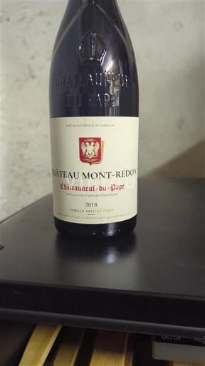 Valle del Rodano Châteauneuf-du-Pape Mont-Redon 2018